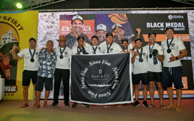 Projeto Naxs VA’A se destaca com união e performance no Aloha Spirit Saquarema