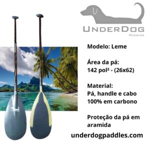Remo Underdog Paddles Leme 142 Full Carbono