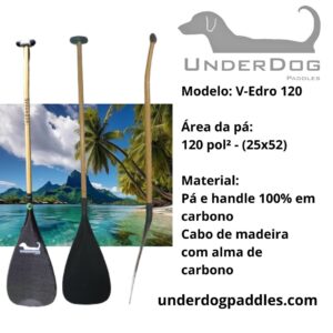 Remo Underdog Paddles V-Edro 120 Cabo Madeira